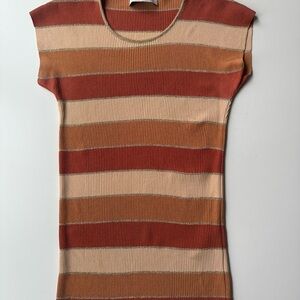 Dolce & Gabbana Multicolor Striped Tee